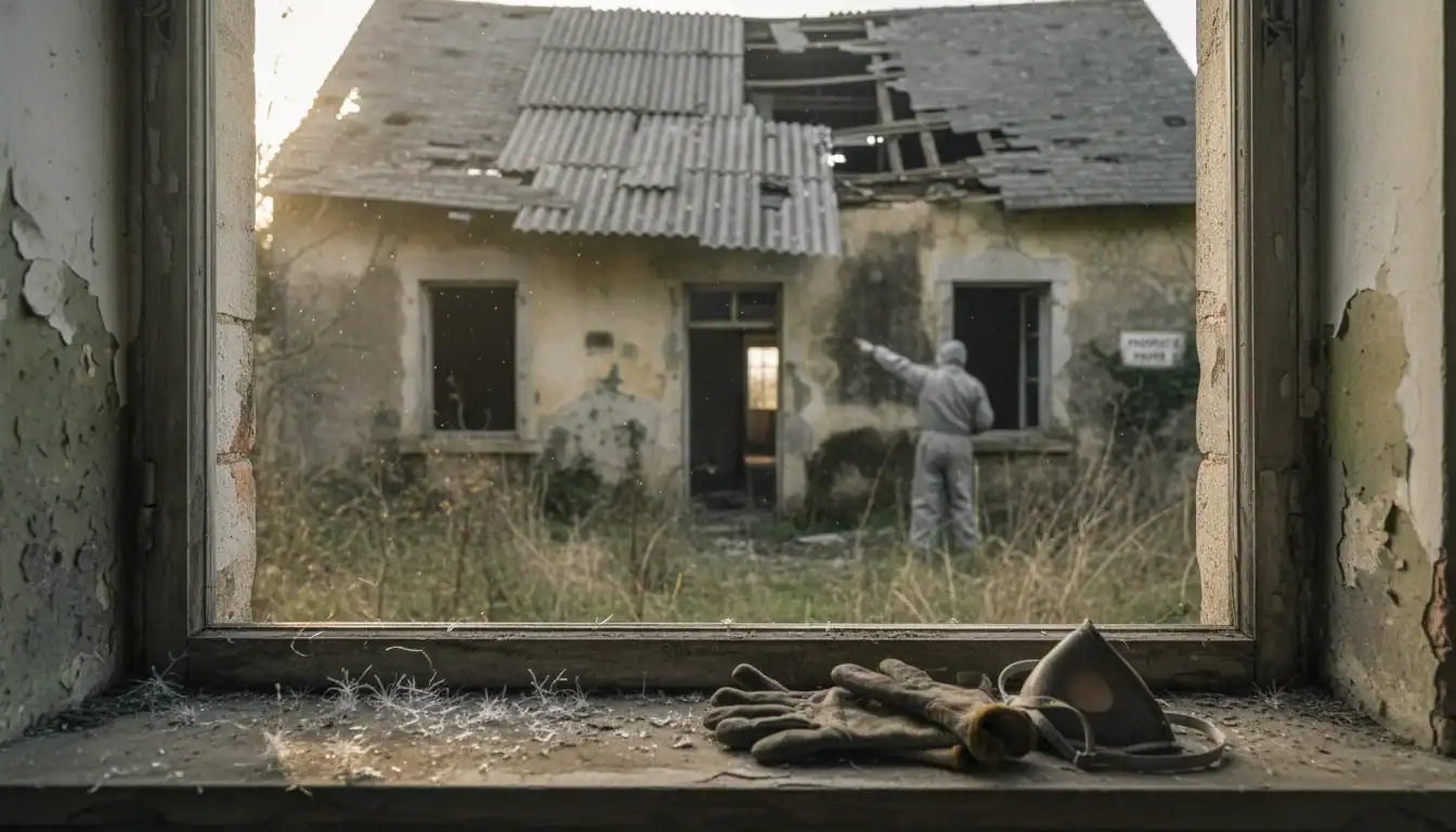 Les risques sanitaires réels des plaques amiantées