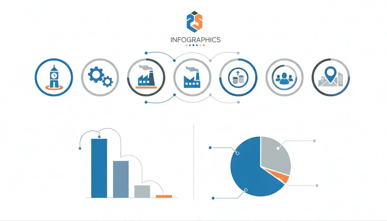 Infographie LME Valenciennes, chiffres clés entreprise, production acier, emplois locaux.
